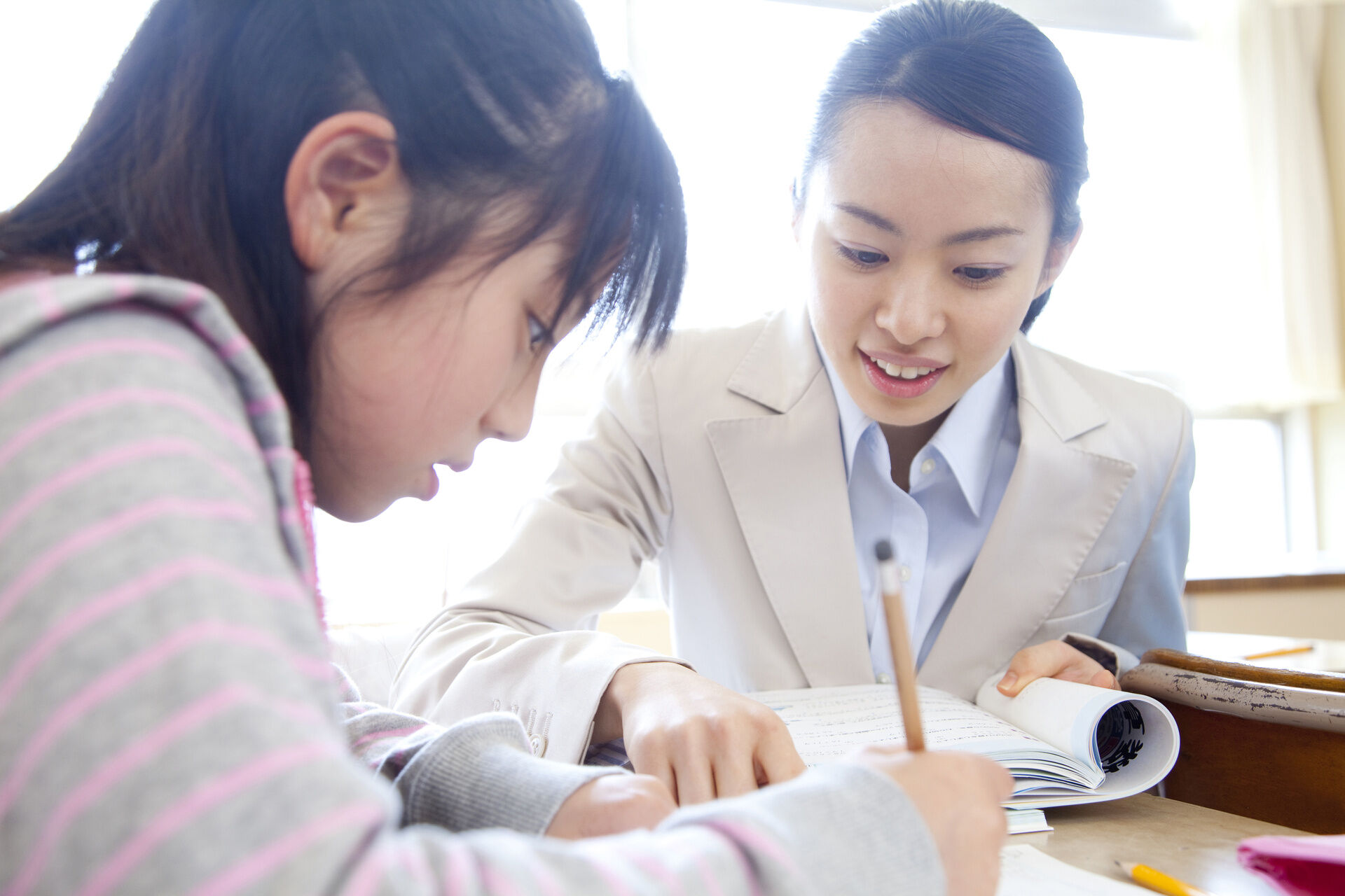 成長段階に応じた柔軟な指導体制